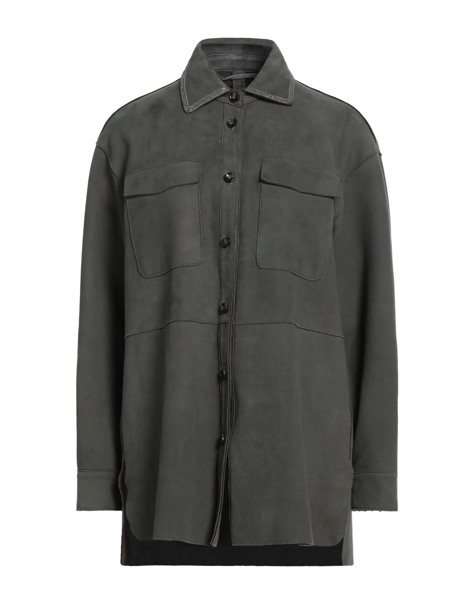 THE JACK AND JACKIE LEATHERS Hemd Damen Dunkelgrün von THE JACK AND JACKIE LEATHERS