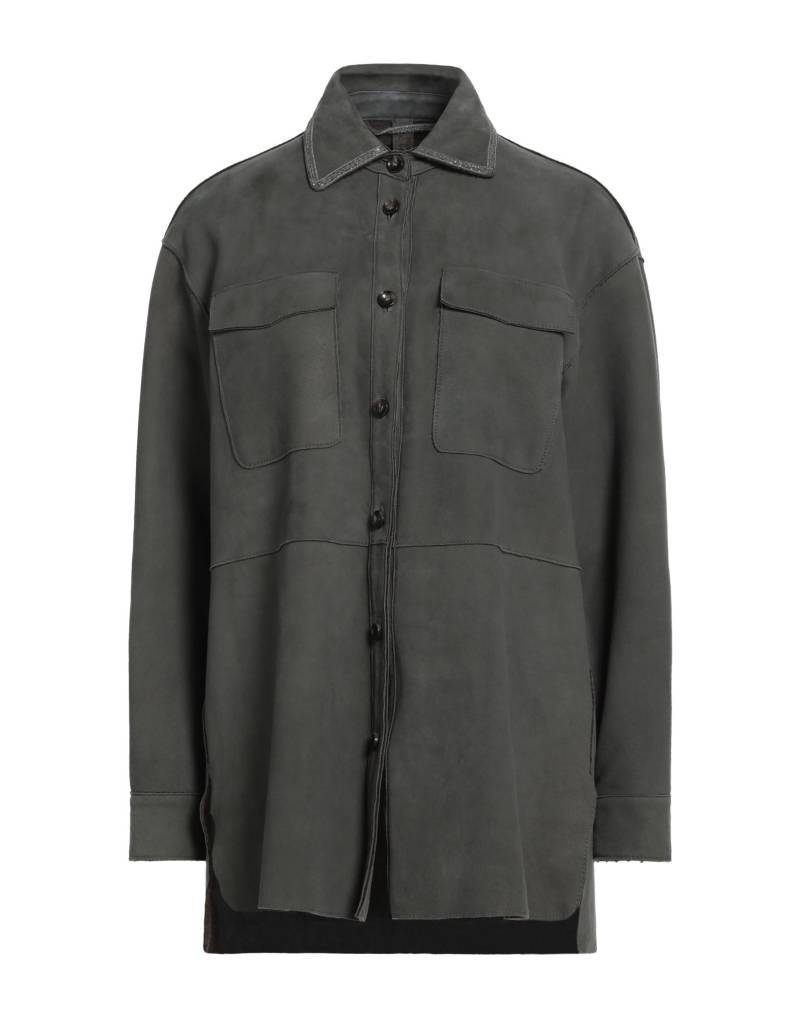 THE JACK AND JACKIE LEATHERS Hemd Damen Dunkelgrün von THE JACK AND JACKIE LEATHERS