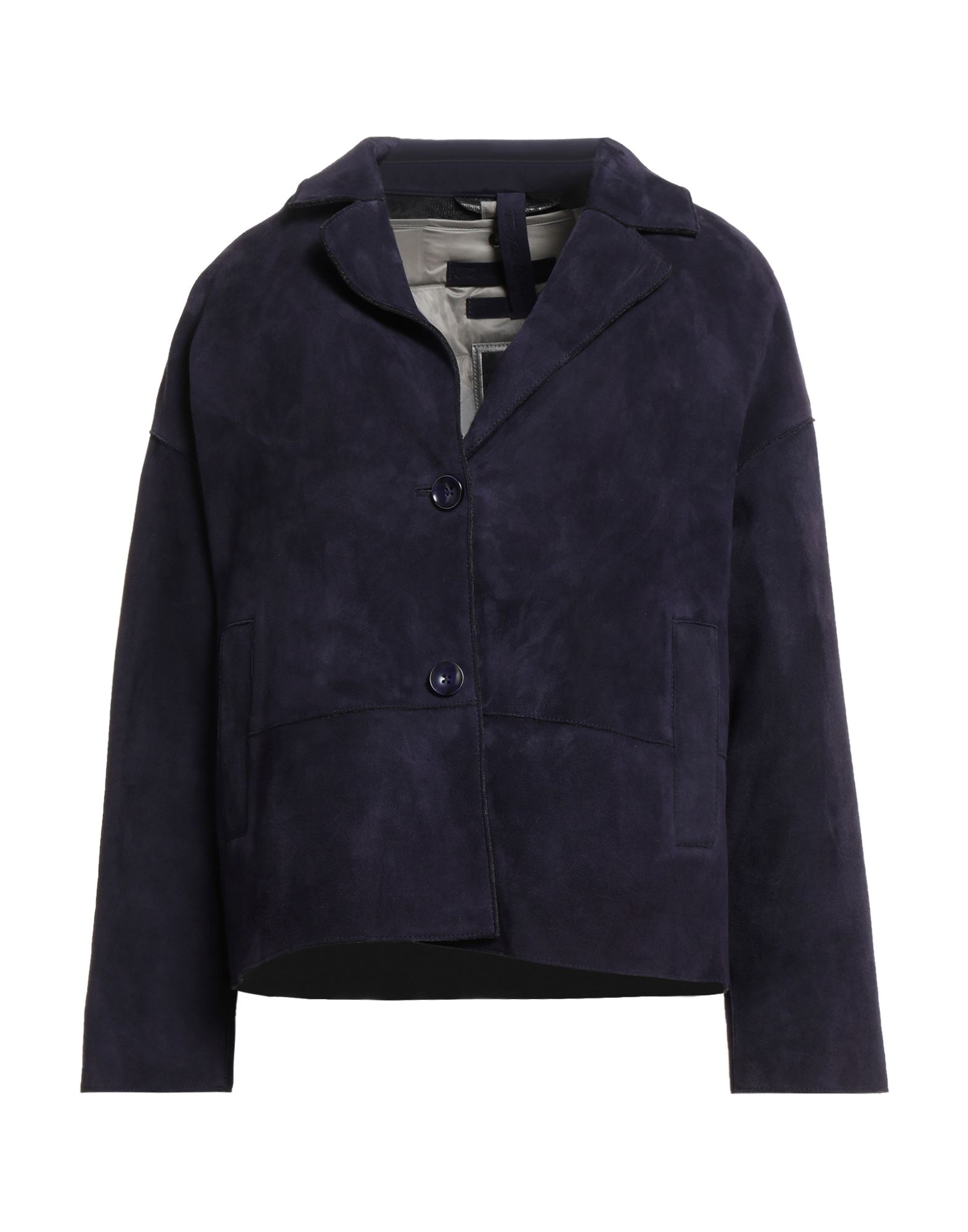 THE JACK AND JACKIE LEATHERS Jacke & Anorak Damen Dunkelviolett von THE JACK AND JACKIE LEATHERS