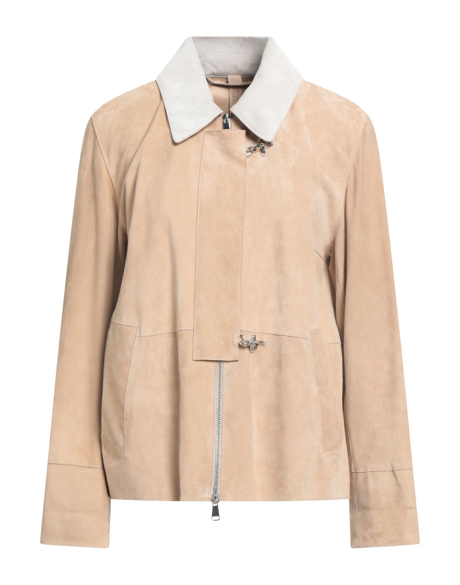 THE JACK AND JACKIE LEATHERS Jacke & Anorak Damen Kamel von THE JACK AND JACKIE LEATHERS