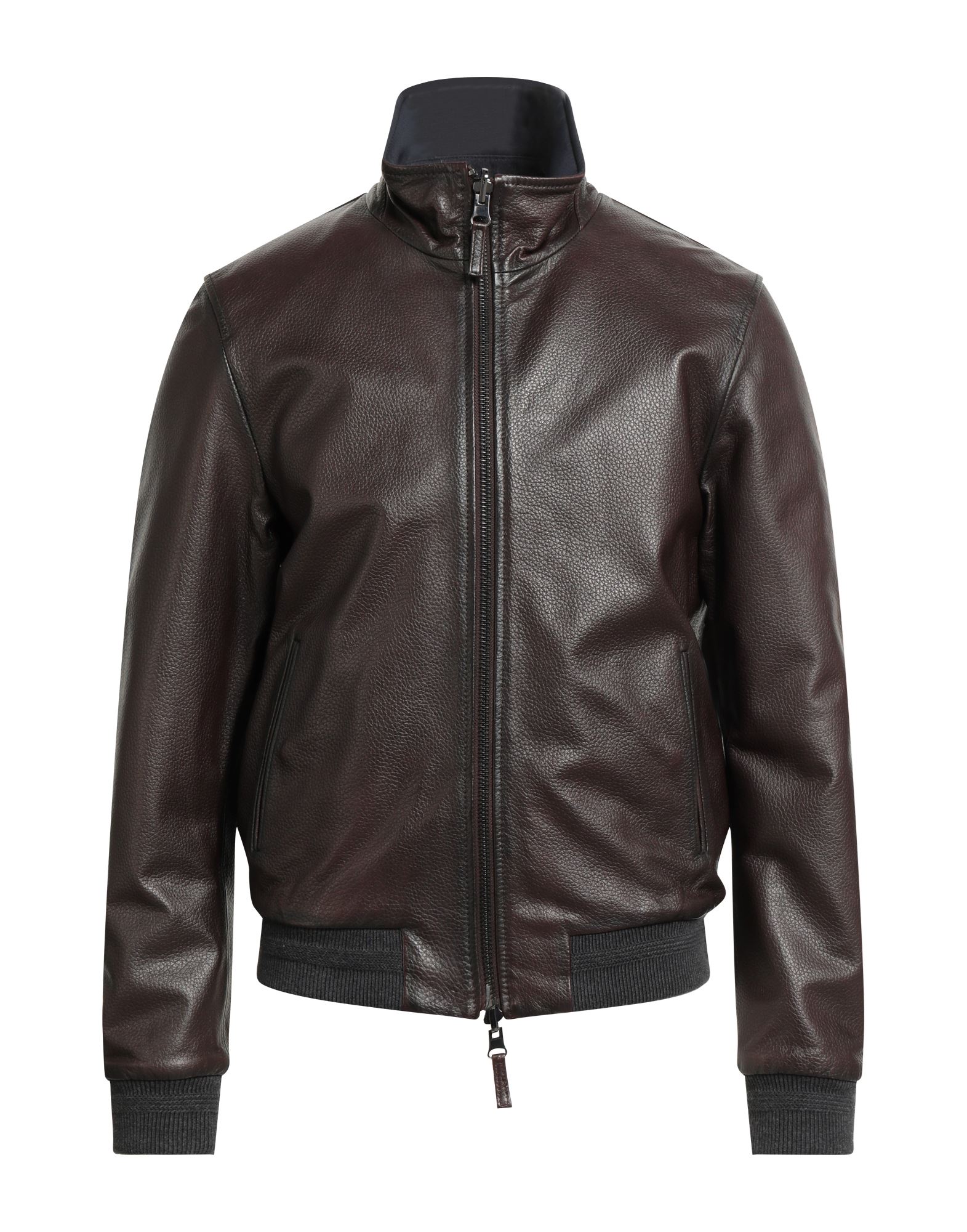 THE JACK AND JACKIE LEATHERS Jacke & Anorak Herren Dunkelbraun THE JACK AND JACKIE LEATHERS Jacke & Anorak Herren Dunkelbraun von THE JACK AND JACKIE LEATHERS