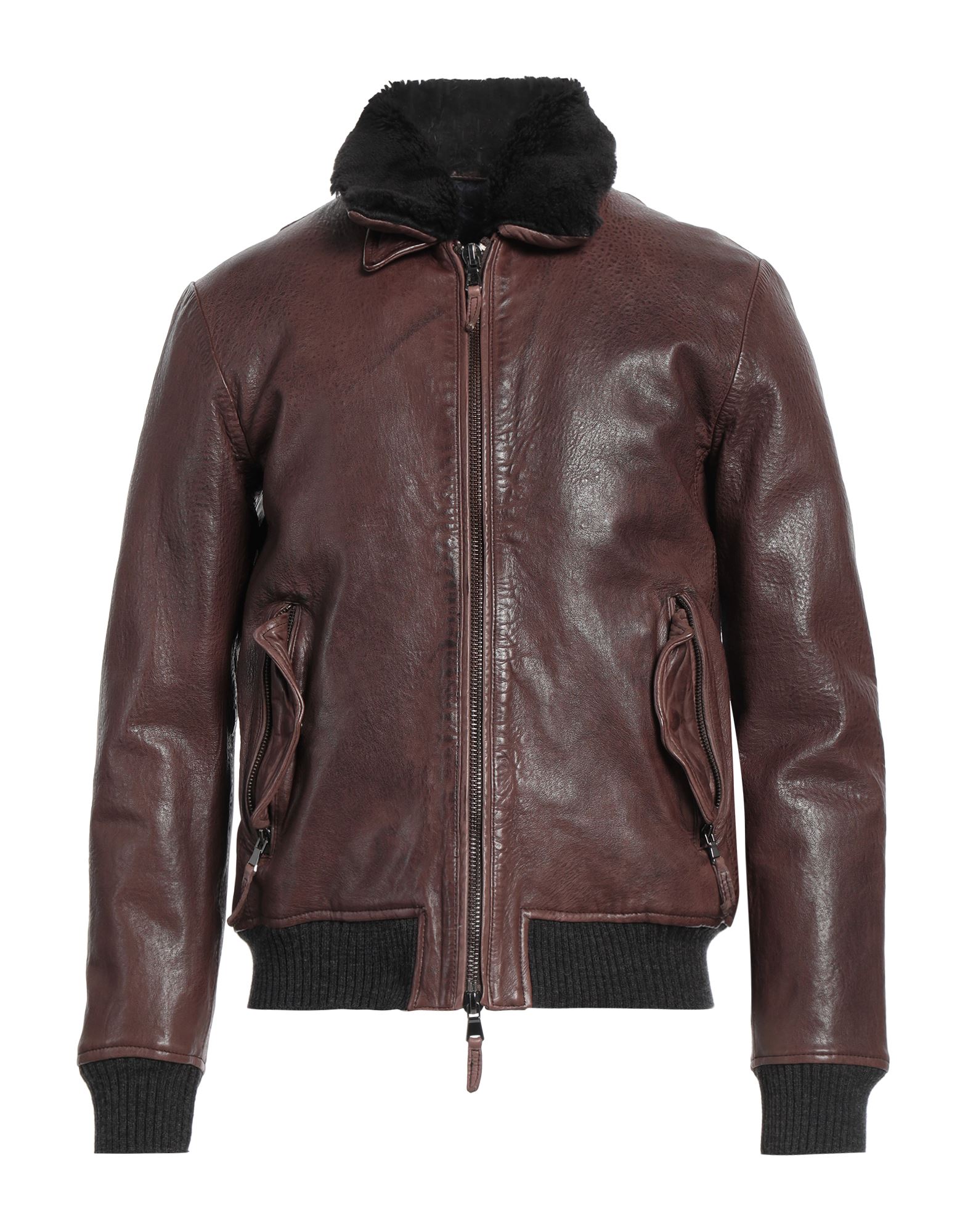 THE JACK AND JACKIE LEATHERS Jacke & Anorak Herren Schokobraun THE JACK AND JACKIE LEATHERS Jacke & Anorak Herren Schokobraun von THE JACK AND JACKIE LEATHERS