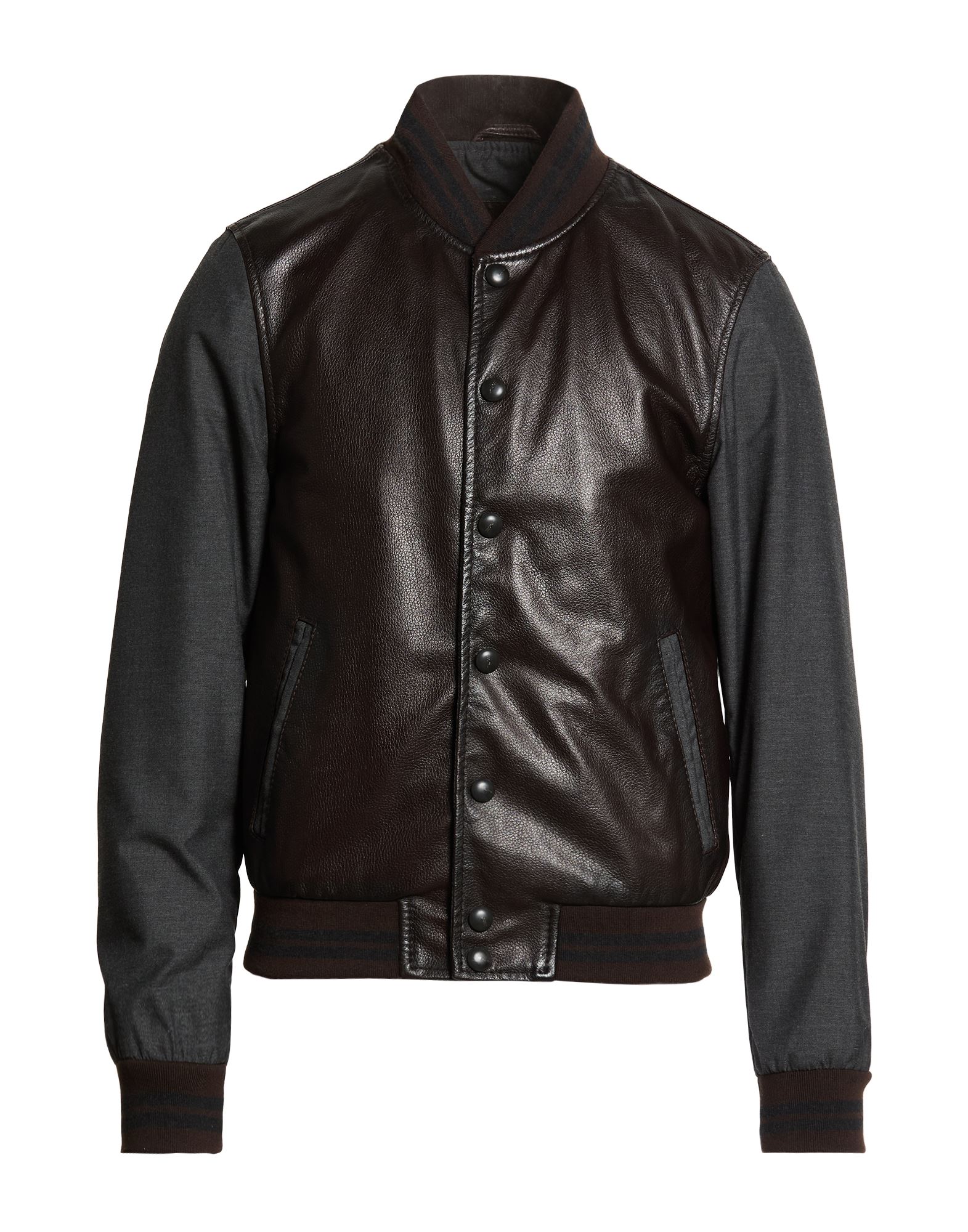 THE JACK AND JACKIE LEATHERS Jacke & Anorak Herren Schokobraun von THE JACK AND JACKIE LEATHERS