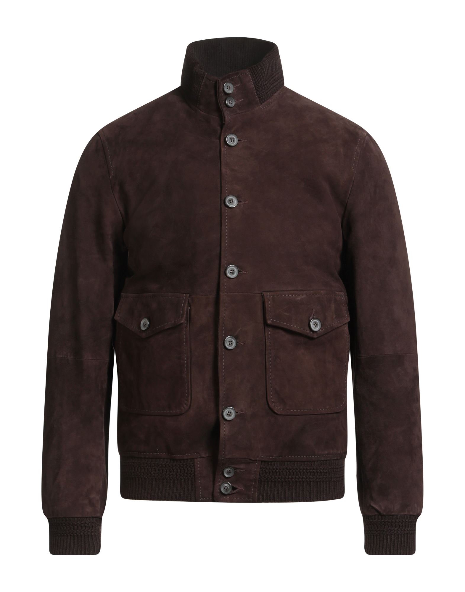 THE JACK LEATHERS Jacke & Anorak Herren Dunkelbraun von THE JACK LEATHERS