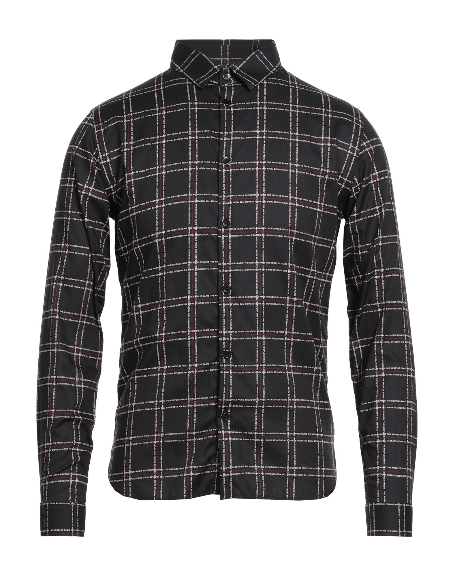 THE KOOPLES Hemd Herren Schwarz THE KOOPLES Hemd Herren Schwarz von THE KOOPLES
