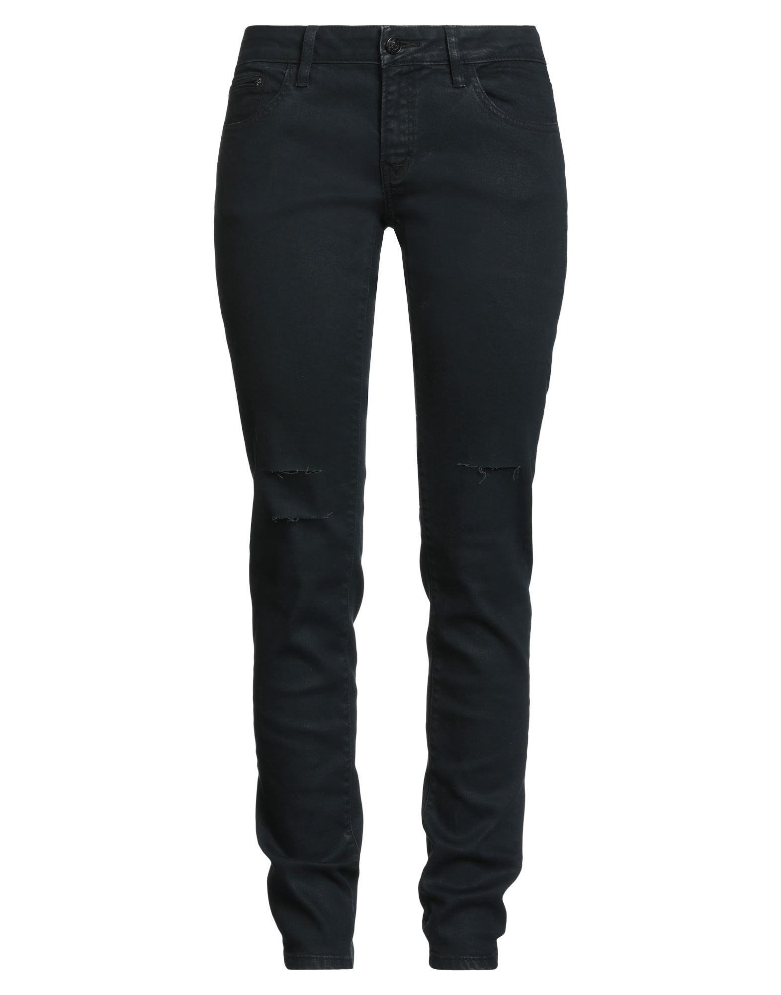 THE KOOPLES Jeanshose Damen Schwarz THE KOOPLES Jeanshose Damen Schwarz von THE KOOPLES