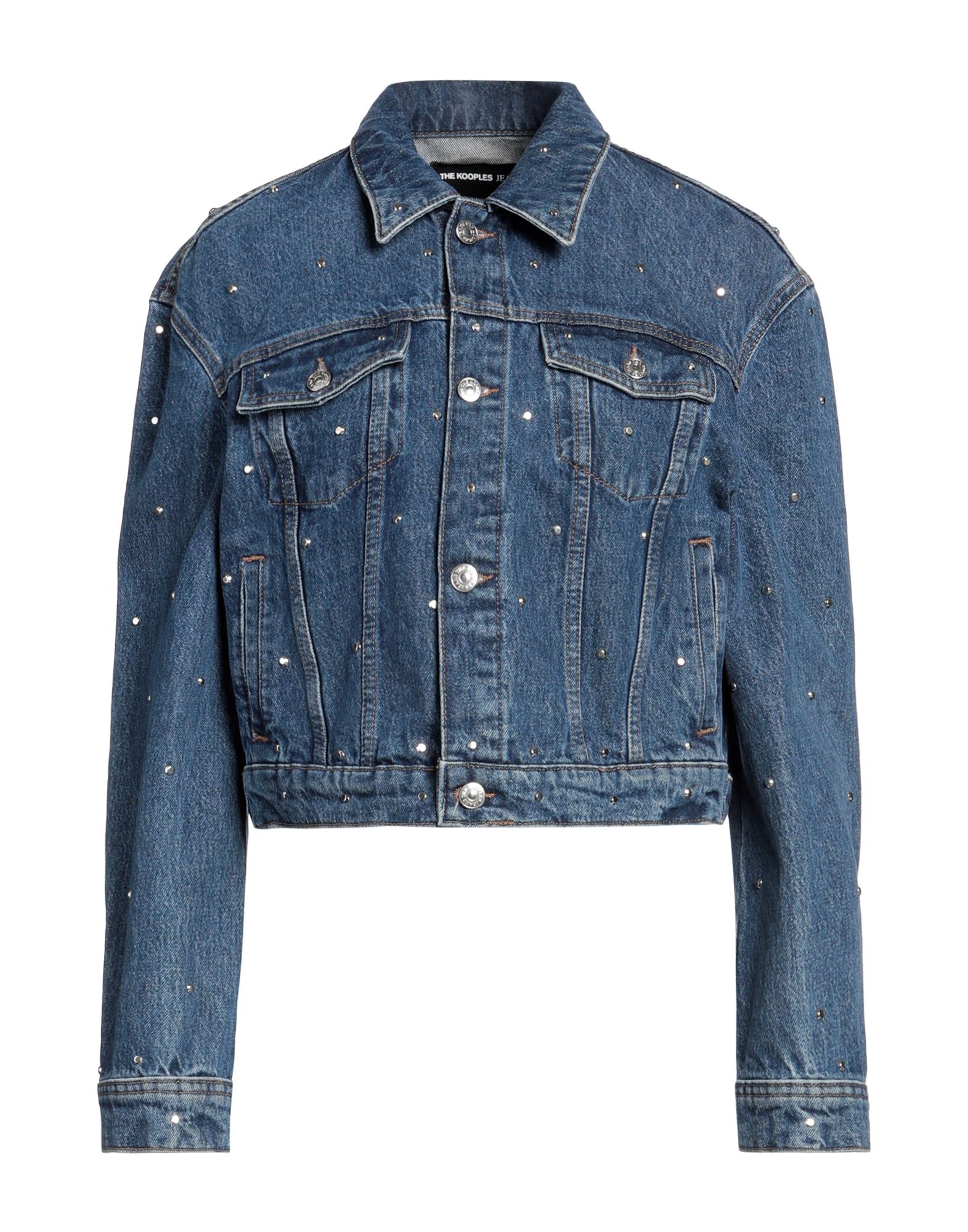 THE KOOPLES Jeansjacke/-mantel Damen Blau von THE KOOPLES