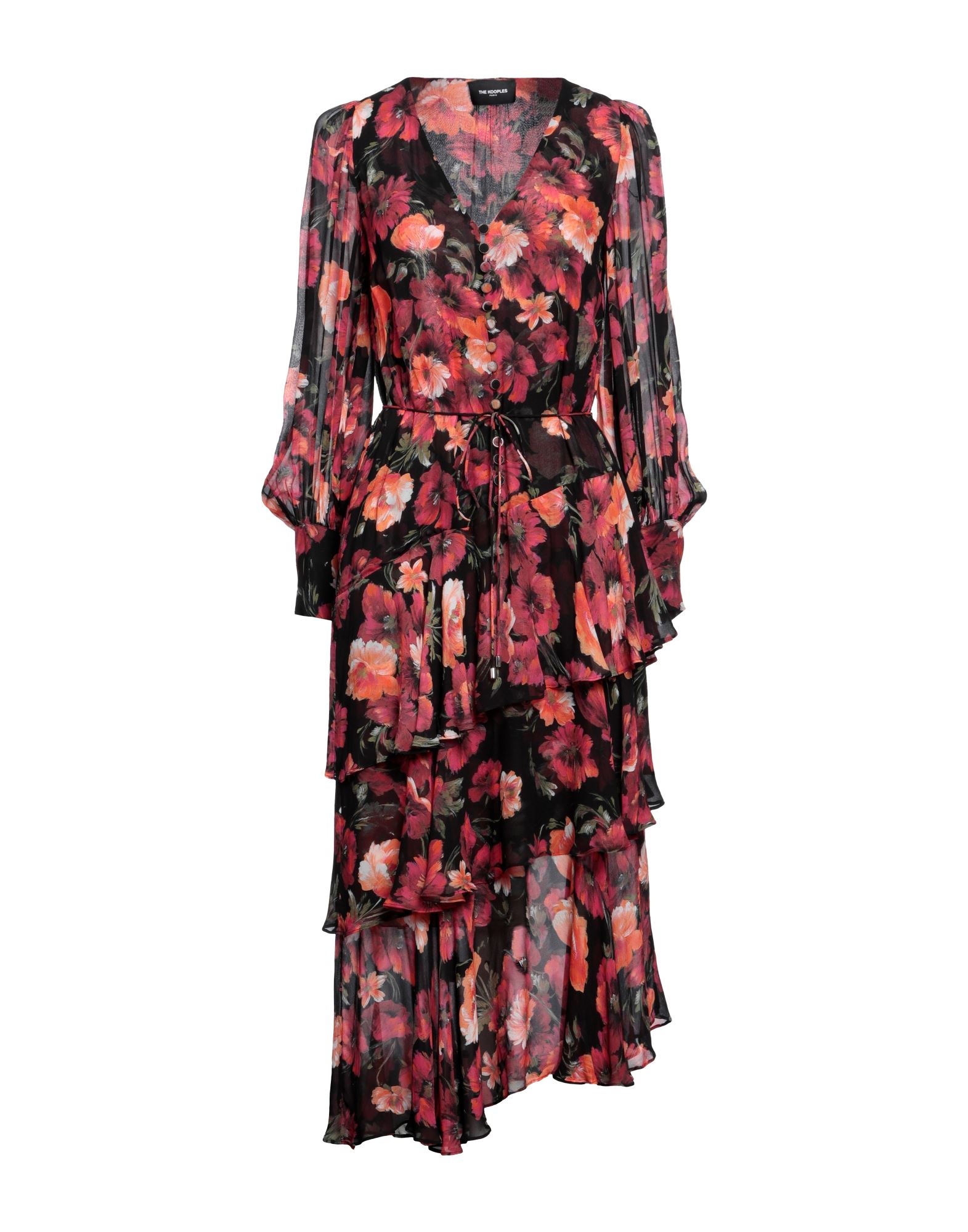 THE KOOPLES Midi-kleid Damen Schwarz THE KOOPLES Midi-kleid Damen Schwarz von THE KOOPLES