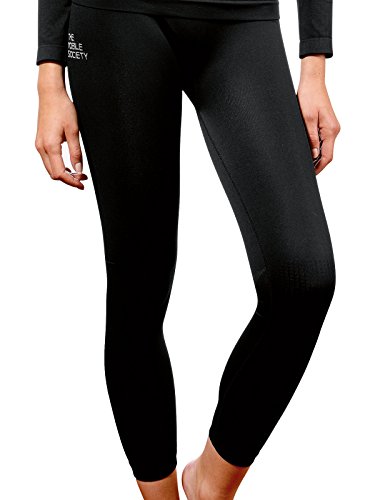 THE MOBILE SOCIETY Leggings Damen Funktionsleggings Atmungsaktiv Made in Italy von THE MOBILE SOCIETY