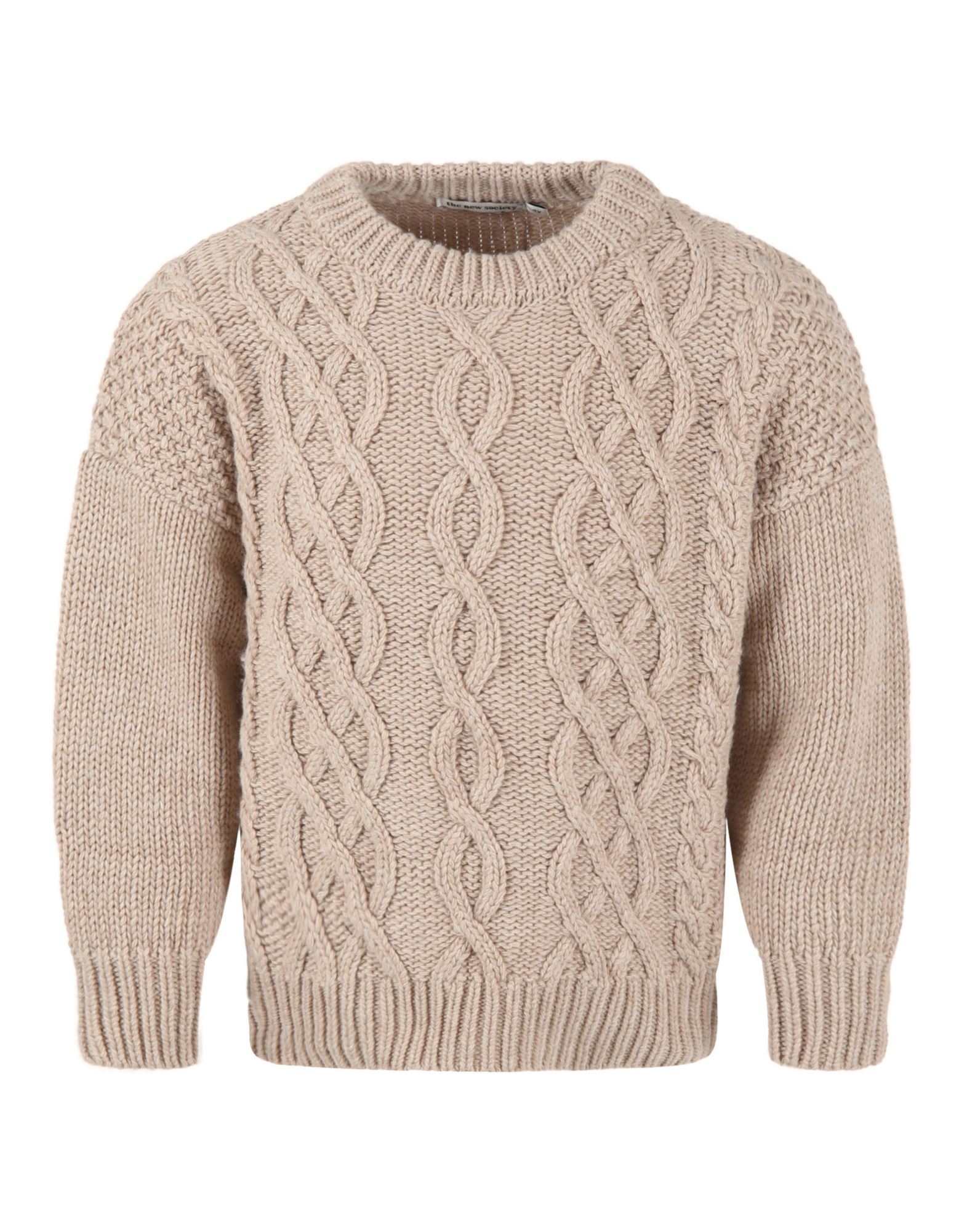 THE NEW SOCIETY Pullover Kinder Beige von THE NEW SOCIETY