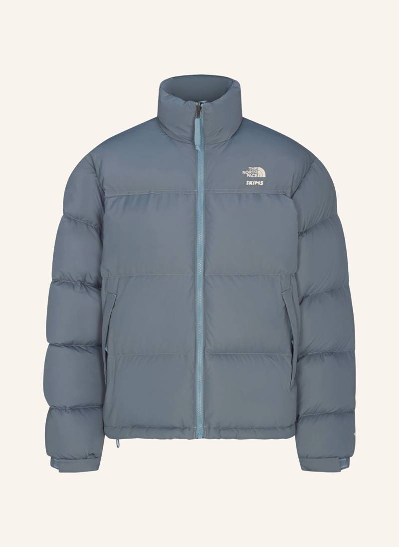 The North Face X Skims Daunenjacke Tnf X Project K 96 Nuptse blau von THE NORTH FACE x SKIMS