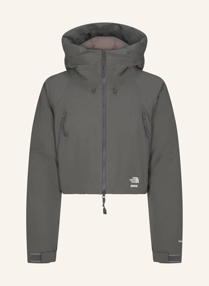 The North Face X Skims Daunenjacke Tnf X Project K grau von THE NORTH FACE x SKIMS