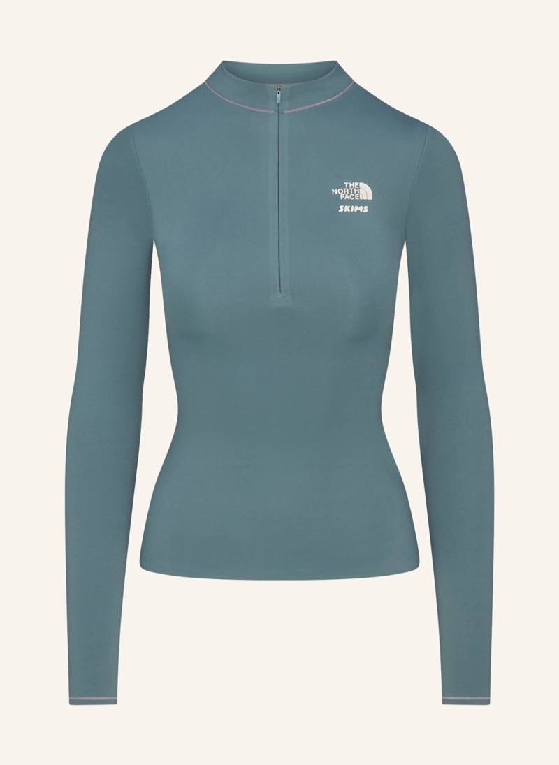 The North Face X Skims Midlayer Tnf X Project K Refina blau von THE NORTH FACE x SKIMS