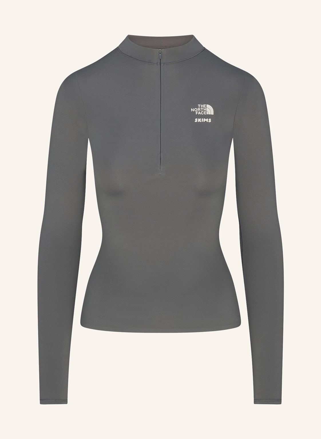 The North Face X Skims Midlayer Tnf X Project K Refina grau von THE NORTH FACE x SKIMS