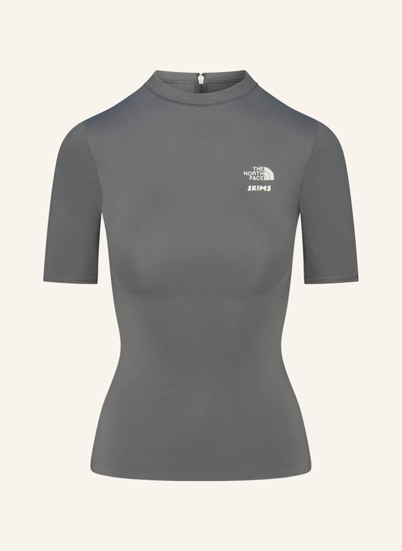 The North Face X Skims T-Shirt Tnf X Project K Refina grau von THE NORTH FACE x SKIMS