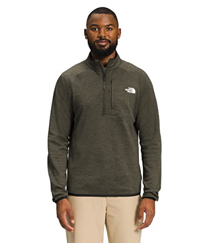 THE NORTH FACE Canyonlands Herren Pullover mit halbem Reißverschluss, Taupe Green Heather, Medium von THE NORTH FACE