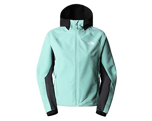 THE NORTH FACE Damen Ao Softshell Hoodie Jacke, Wasabi-Asphalt Grey-TNF Black, M von THE NORTH FACE