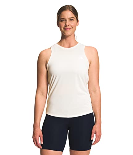 THE NORTH FACE Damen Elevation Tank, Gardenia Weiß, Groß von THE NORTH FACE