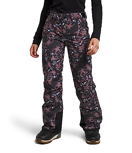 THE NORTH FACE Damen Freedom Isolierte Hose (Standard- und Übergröße) – Normal, Rehkitzgrau Schlangen-Charmer-Druck, Medium Regulär von THE NORTH FACE