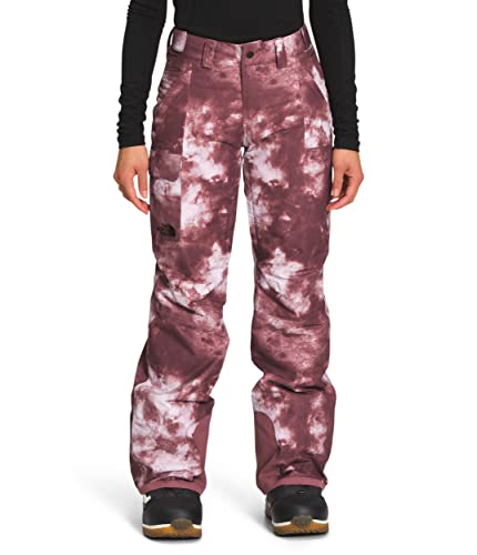 THE NORTH FACE Damen Freedom Isolierte Hose (Standard und Übergröße) – Regulär, Wild Ginger Snow Dye Print, Medium Regular von THE NORTH FACE