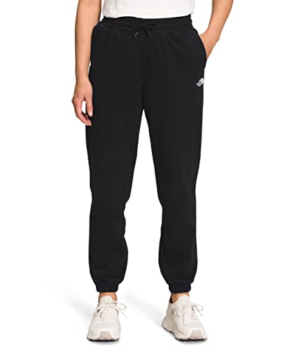 THE NORTH FACE Damen Half Dome Crop Jogger, Tnf Black/Tnf Weiß, Groß von THE NORTH FACE