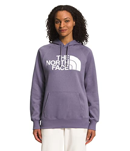 THE NORTH FACE Damen Half Dome Pullover Hoodie Sweatshirt (Standard- und Übergrößen), Lunar Slate/TNF White, L von THE NORTH FACE