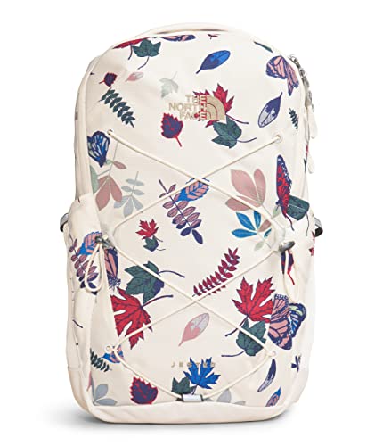 THE NORTH FACE Damen Jester Commuter Laptop Rucksack, Gardenia White Fall Wanderer Print/Gardenia White/Gravel, One Size von THE NORTH FACE