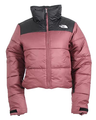 THE NORTH FACE Damen Saikuru Kurze Jacke (as3, alpha, m, regular, regular, Bordeaux/Schwarz) von THE NORTH FACE