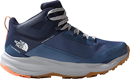 THE NORTH FACE Damen Vectiv Exploris 2 Mid Futurelight Sneaker, Shady Blue Summit Navy, 37.5 EU von THE NORTH FACE