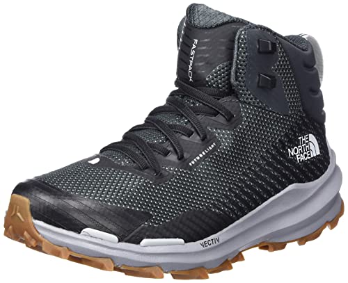 THE NORTH FACE Damen Vectiv Mid Futurelight Traillaufschuh, Asphalt Grey TNF Black, 41.5 EU von THE NORTH FACE