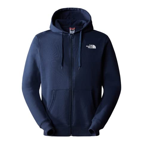 THE NORTH FACE - Graphic Collection Fleece-Hoodie Herren mit durchgehendem Reißverschluss - Summit Navy, M von THE NORTH FACE