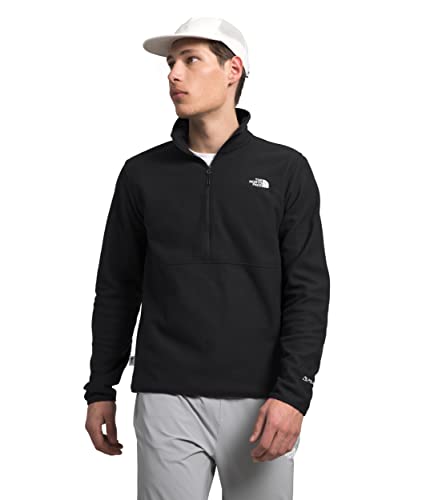 THE NORTH FACE Herren Alpine Polartec 100 Fleece Half Zip Pullover, TNF Schwarz, Large von THE NORTH FACE