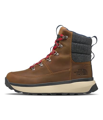 THE NORTH FACE Herren Bergen WP Stiefel, Timber Tan/Tnf Red, 45.5 von THE NORTH FACE