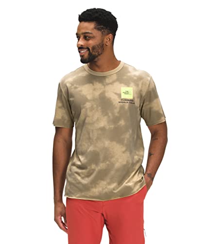 THE NORTH FACE Herren Himalayan Bottle Source T-Shirt, Military Olive dye Print, L von THE NORTH FACE