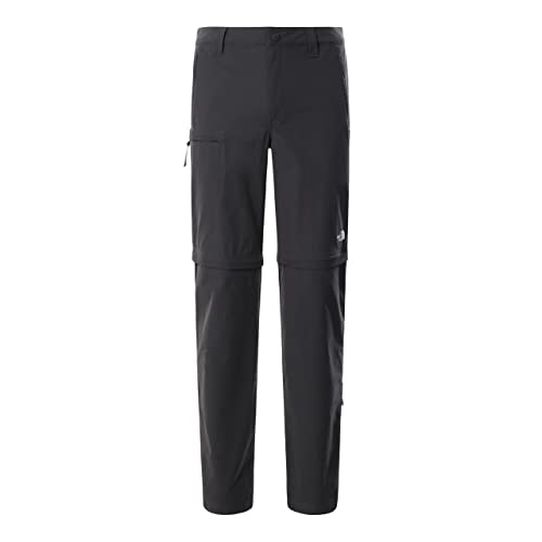 THE NORTH FACE - Resolve Convertible Wanderhose Herren - wasserdichte Zip-Off Trekkinghose - Asphalt Grey - 46 von THE NORTH FACE