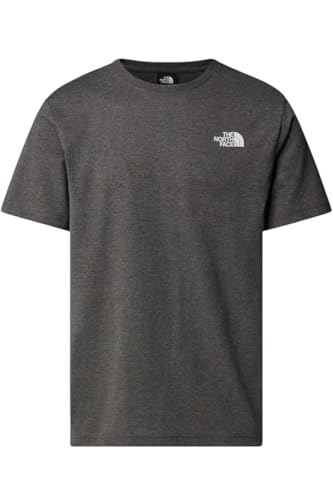 THE NORTH FACE Herren S/S Redbox T-Shirt, TNF Medium Grey Heather, L von THE NORTH FACE