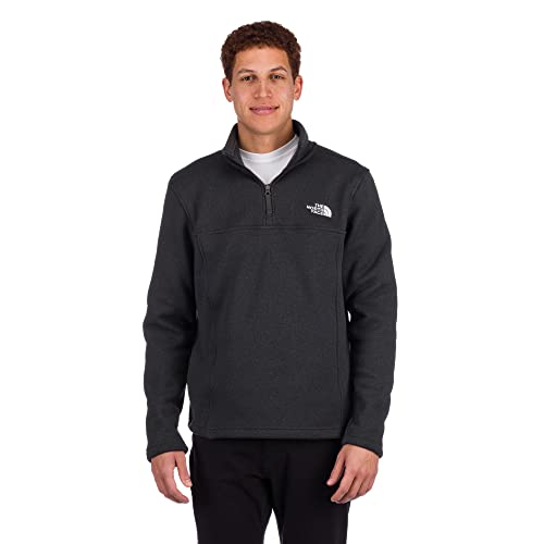 THE NORTH FACE Herren Tsillan ¼ Zip Sweatshirt, grau dunkel meliert, Small THE NORTH FACE Herren Tsillan ¼ Zip Sweatshirt, grau dunkel meliert, Small von THE NORTH FACE