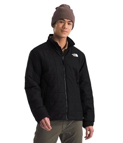 THE NORTH FACE Junction Isolierte Herrenjacke | Wintermantel mit synthetischer Isolierung, wasserabweisender Oberfläche und sicheren Reißverschlusstaschen für die Hände, TNF-Schwarz, Größe 3XL von THE NORTH FACE
