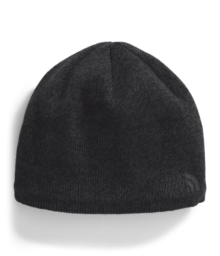 THE NORTH FACE Kinder Jim Beanie-Mütze, TNF Black Heather, L von THE NORTH FACE