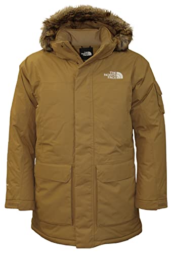 THE NORTH FACE McMurdo Herren Parka, Braun/weißes Logo/braun, L von THE NORTH FACE