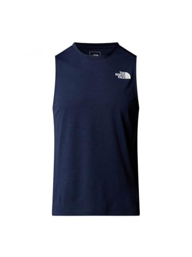 THE NORTH FACE NF0A8BEH8Q0 M 24/7 Tank Vest Herren Summit Navy Dark Heather Größe L von THE NORTH FACE