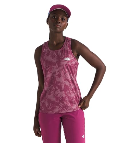 THE NORTH FACE NF0A8BQJ85N W Flex Tank AOP Vest Damen Cyber Berry Waterfall P Größe S von THE NORTH FACE