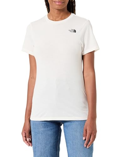 THE NORTH FACE NF0A8BQZQLI W Foundation S/S Half Dome CA Graphic T-Shirt Damen White Dune Größe S von THE NORTH FACE