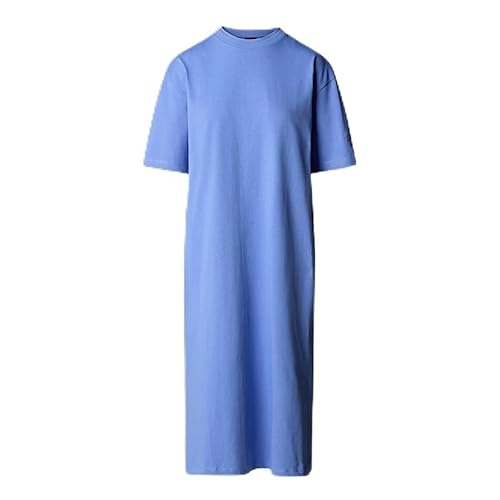 THE NORTH FACE NF0A8C2E0YI W SS Oversized Maxi Dress Dress Damen Virtual Blue Größe L von THE NORTH FACE