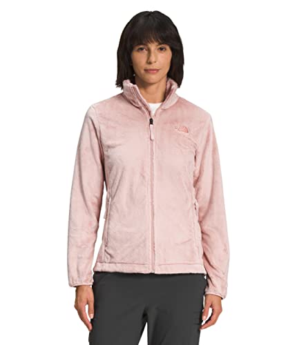 THE NORTH FACE Osito Damen-Fleecejacke mit durchgehendem Reißverschluss (Standard- und Übergröße), Pink Moos, XL von THE NORTH FACE