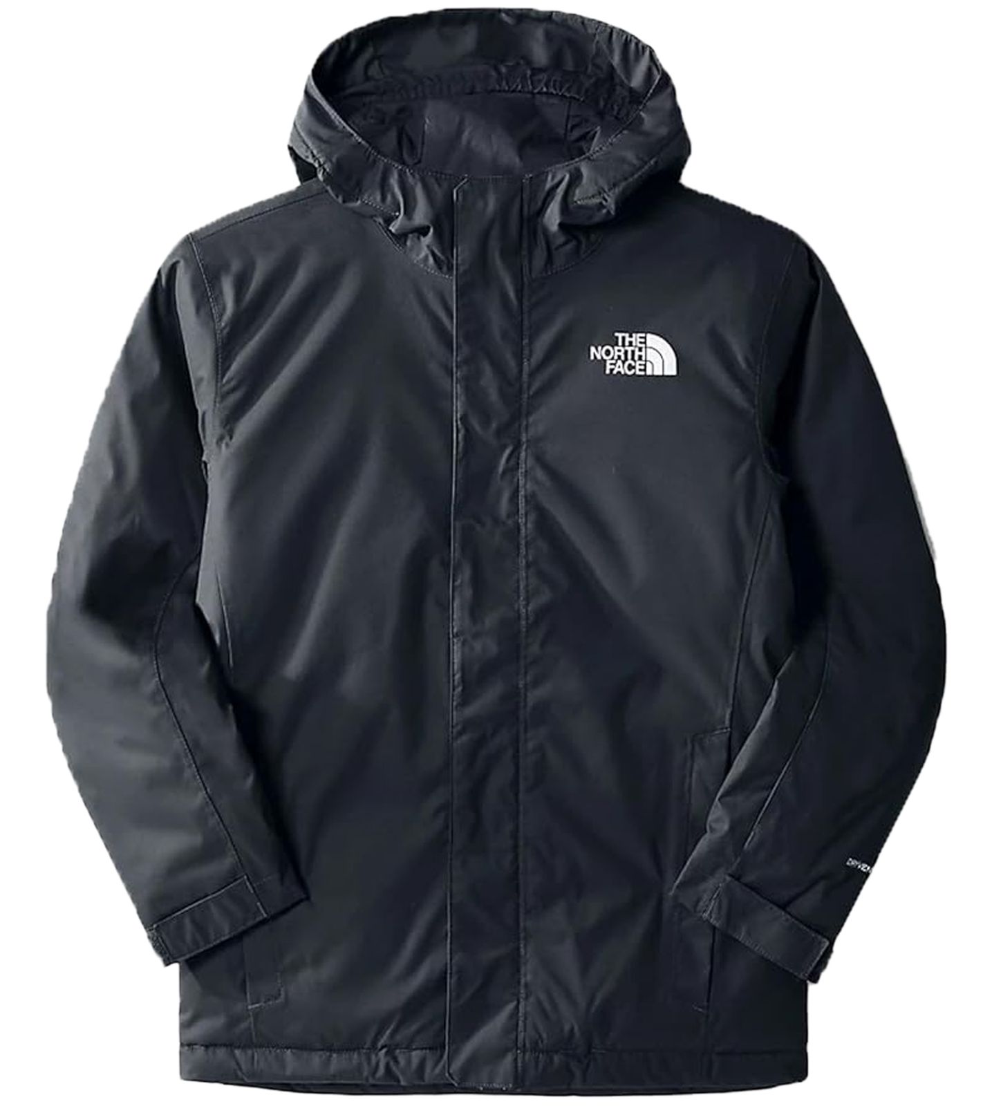 THE NORTH FACE Snowquest Kinder Winter-Jacke wasserdichte Schnee-Jacke mit Kapuze NF0A7X3NJK3 Schwarz von THE NORTH FACE