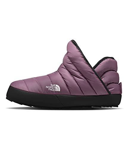 THE NORTH FACE Thermoball Traction Bootie Damen Hausschuhe, Pikes Purple/TNF Black, 41 EU von THE NORTH FACE