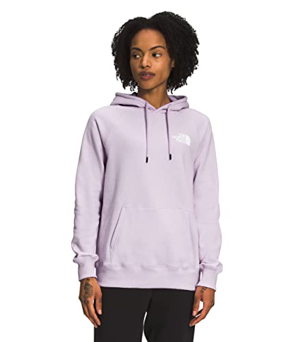 The North Face Damen Box NSE Pullover Hoodie, Lavendelnebel / Lavendelnebel, Medium von THE NORTH FACE