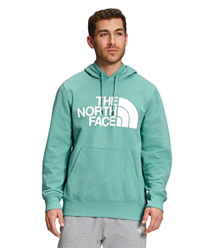 The North Face Herren Half Dome Pullover Hoodie Sweatshirt, Wasabi/TNF Weiß, XXL von THE NORTH FACE