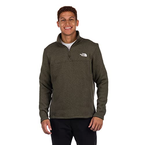 The North Face Herren Tsillan ¼ Zip Sweatshirt, Taupe Green Heather, Medium von THE NORTH FACE